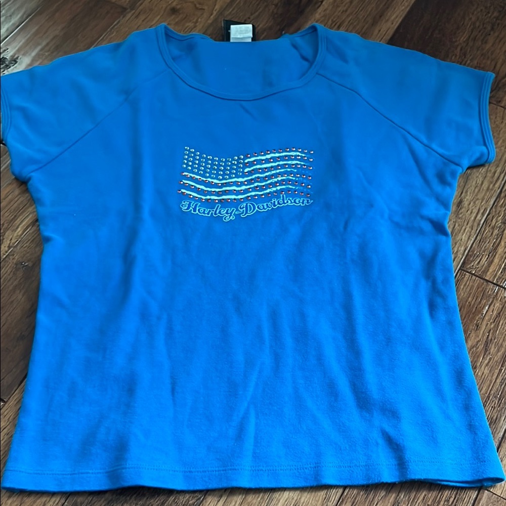 Harley-Davidson woman’s Blue T-Shirt
